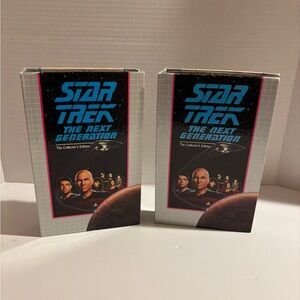 Star Trek The Next Generation Collector's Edition on VHS